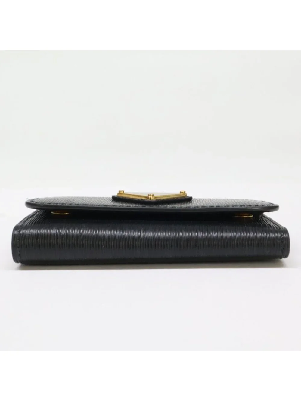 Prada Saffiano Metal Leather Card Holder
